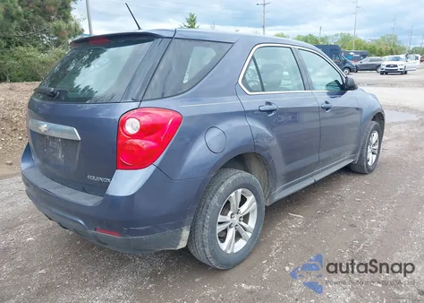 2013 Chevrolet Equinox Ls из США, поврежденный, VIN 2GNALBEK0D6317265